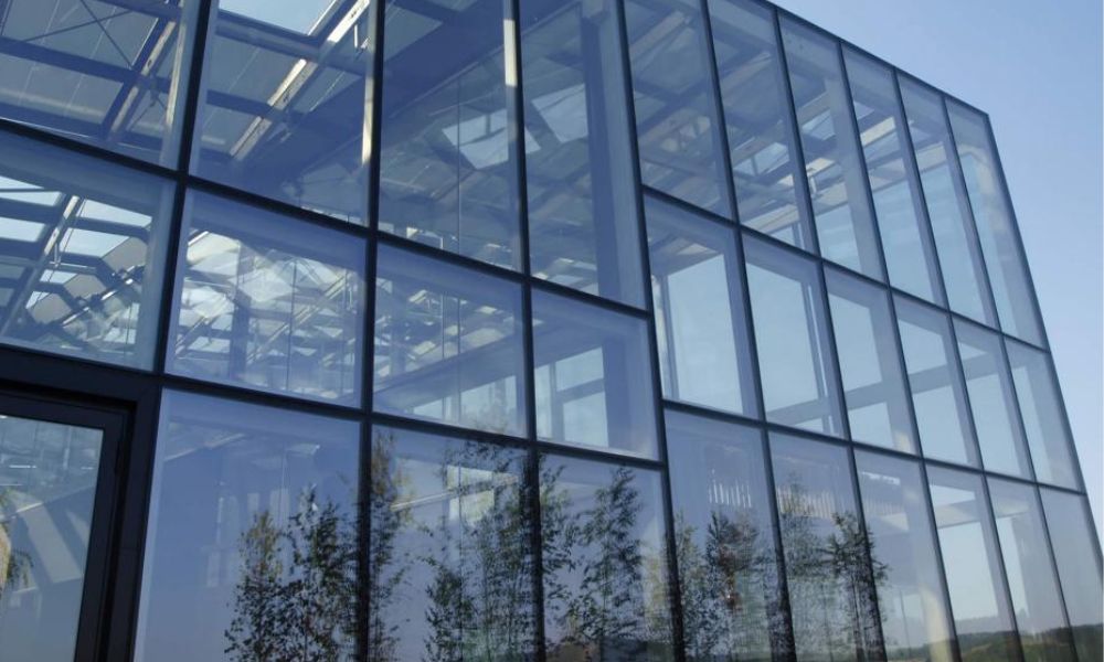 Nhà lắp ghép vách nhôm kính