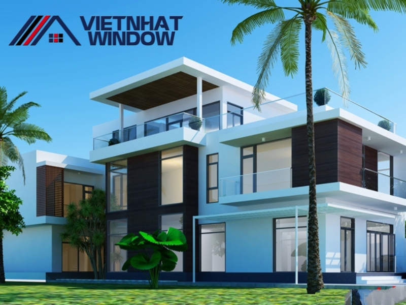 Cửa nhôm Xingfa biệt thự khẳng định đẳng cấp gia chủ
