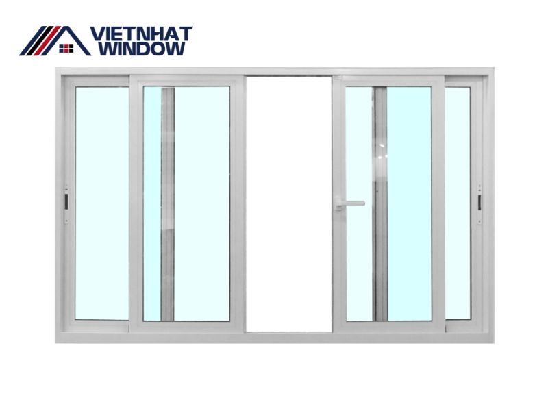 Cửa sổ mở trượt 4 cánh – sự lựa chọn hoàn hảo cho không gian hiện đại