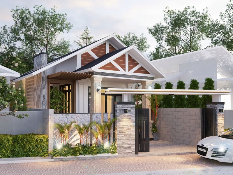 Xu hướng xây dựng nhà cấp 4 mái thái ở nông thôn